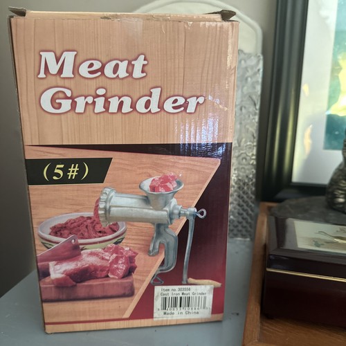 Cast iron meat - meat, grinder