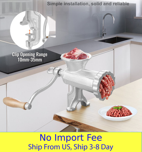 Manual meat grinder cast - grinder, iron