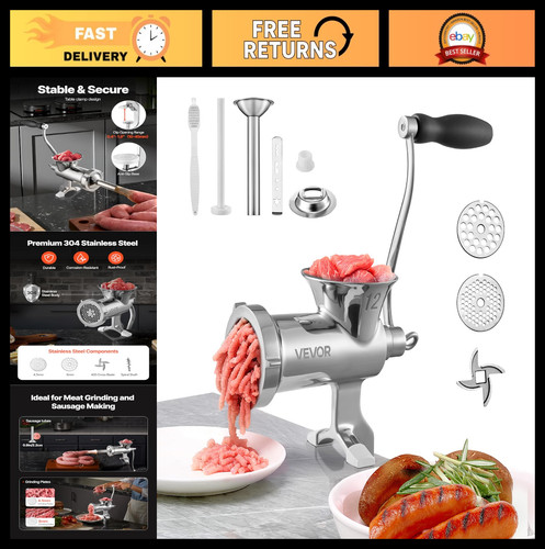 Manual meat grinder - meat,