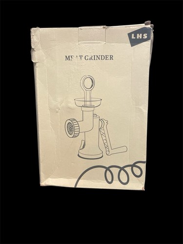 Lhs meat grinder open - grinder, box