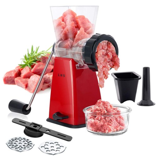 Lhs manual meat grinder - manual, with