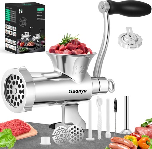 Manual meat grinder stainless - grinder,