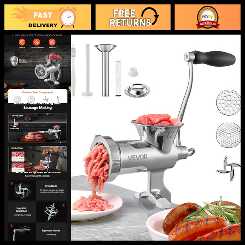 Manual meat grinder 304 - meat,
