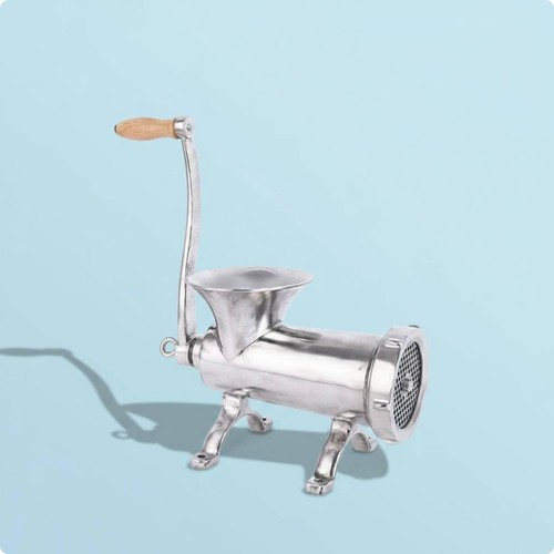 Manual meat grinder stainless - grinder,