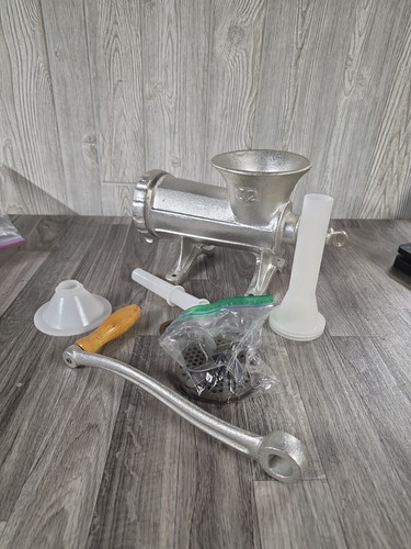 Manual bolt down meat - meat, grinder
