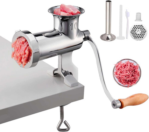 Stainless steel manual - manual, meat