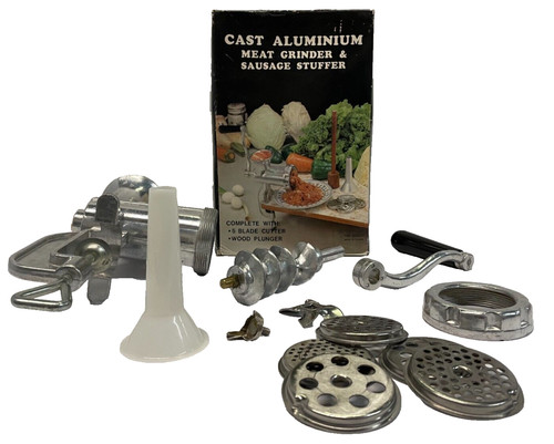 Manual meat grinder cast