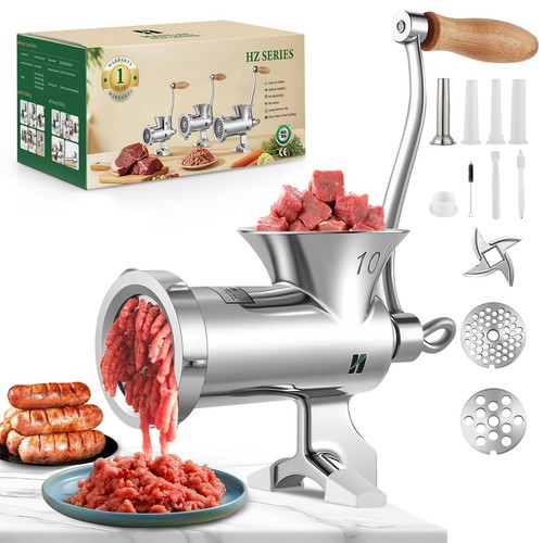 Meat grinder manual stainless - meat,
