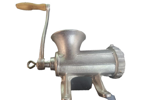 Manual cast iron meat grinder - cast,
